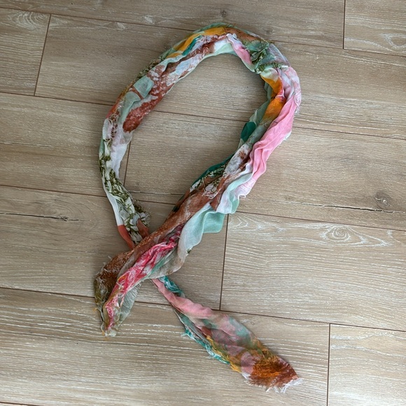 Bohemian Free People Colorful Wrap/Scarf - Picture 6 of 8